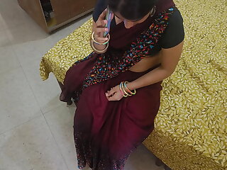 Scorching Indian Desi village housewife was xxx sex with dever in clear Hindi talk